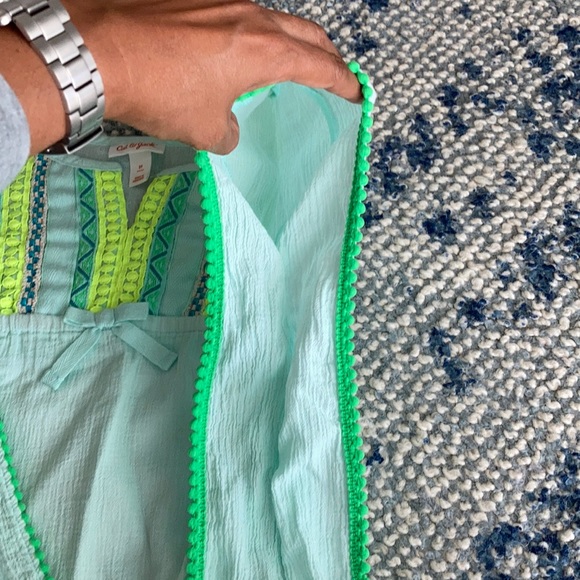 🌊Cat & Jack Pom Pom Toddler Swim Cover-Up EUC🌊 - Picture 4 of 7